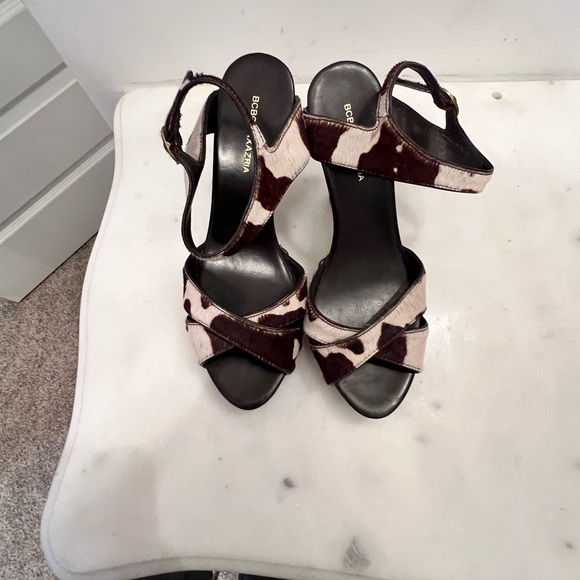 BCBG cow hide wedge heels - Picture 4 of 4